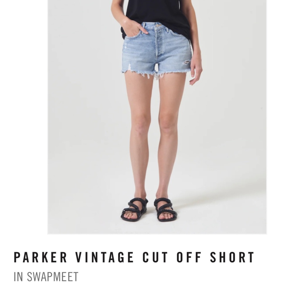 Agolde Parker Vintage Cutoff Shorts